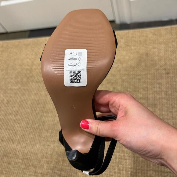 ASOS design nala black heeled sandals - Picture 7 of 7